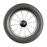 Spoked metal whisper wheel - Ø 25 cm
