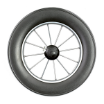 Spoked metal whisper wheel - Ø 25 cm