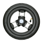 Pneumatic wheel with ball bearing - Ø 25 cm