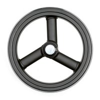 3-spoke whisper wheel - Art-Nr. 3-326-80 - Ø 25 cm